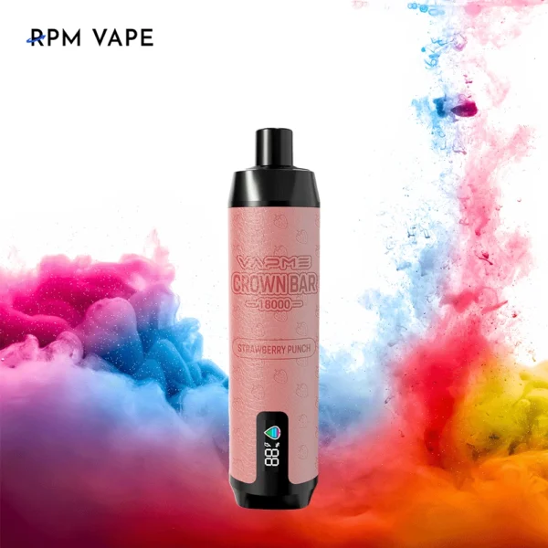 Vapme Crown Bar 18000 PRO MAX 2% 5% Nicotine 18000 puffs Rechargeable Disposable Vapes Bulk buy Wholesale - LOGOVAPE - 4