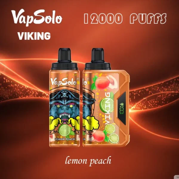 VapSolo Viking 12000 Puffs 2% 5% Low Nicotine Rechargeable Disposable Vapes Pen Bulk Buy Wholesale - LOGOVAPE - 7