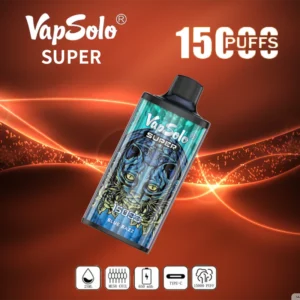 Vapsolo Super 15000 Puffs 2% 5% Low Nicotine Bulk Buy Rechargeable Disposable Vapes Pen Wholesale - LOGOVAPE - 17