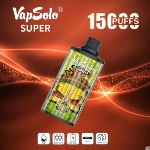 Vapsolo Super 15000 Puffs 2% 5% Low Nicotine Bulk Buy Rechargeable Disposable Vapes Pen Wholesale - LOGOVAPE - 18