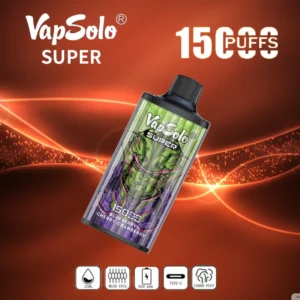 Vapsolo Super 15000 Puffs 2% 5% Low Nicotine Bulk Buy Rechargeable Disposable Vapes Pen Wholesale - LOGOVAPE - 28