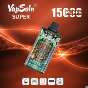 Vapsolo Super 15000 Puffs 2% 5% Низкий никотиновый объемный купен