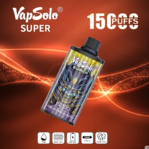 Vapsolo Super 15000 Puffs 2% 5% Low Nicotine Bulk Buy Rechargeable Disposable Vapes Pen Wholesale - LOGOVAPE - 21