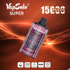 Vapsolo Super 15000 Puffs 2% 5% Низкий никотиновый объемный купен