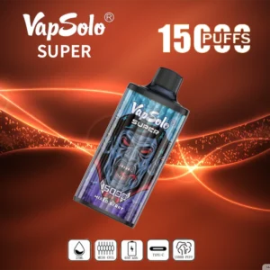 Vapsolo Super 15000 Puffs 2% 5% Low Nicotine Bulk Buy Rechargeable Disposable Vapes Pen Wholesale - LOGOVAPE - 25