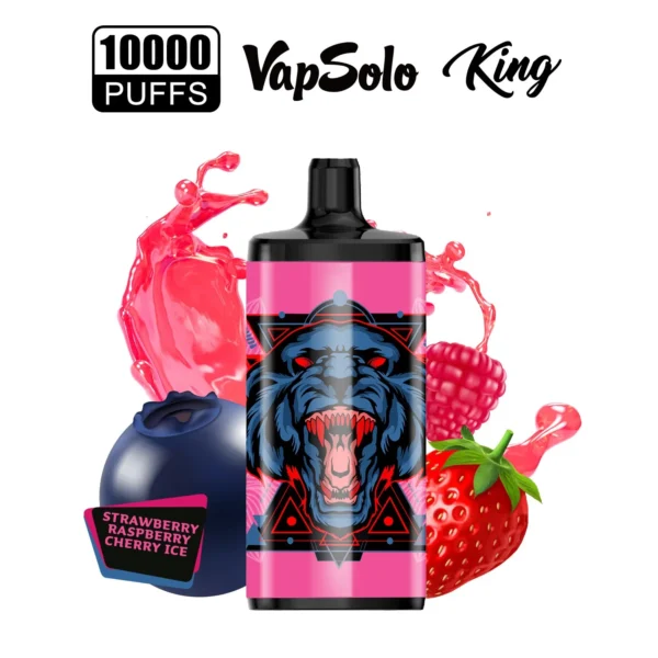 Vapsolo King 10000 Puffs 2% 5% Low Nicotine Rechargeable Disposable Vapes Pen Bulk Buy Wholesale - LOGOVAPE - 7