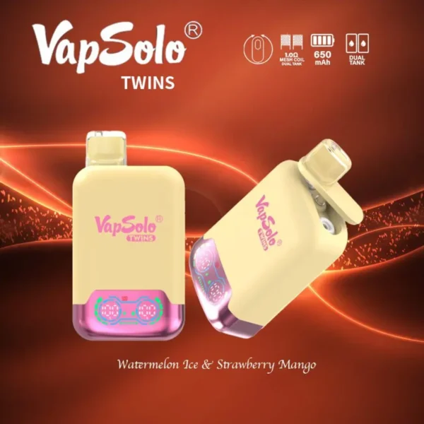 VAPSOLO TWINS 20000 BUFS 2% 5% a bassa nicotina Nicotina ricaricabile a vapotteri per vapori per vai Bulk Acquista all'ingrosso - logovape - 14