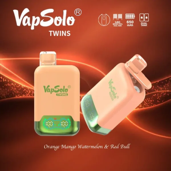 VAPSOLO TWINS 20000 BUFS 2% 5% a bassa nicotina ricaricabile a vapori di vape penna Bulk Acquista all'ingrosso - logovape - 9