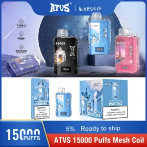 Atvs 15000 Puffs 5% Low Nicotine Rechargeable Disposable Vapes Pen Bulk Buy Wholesale - LOGOVAPE - 22