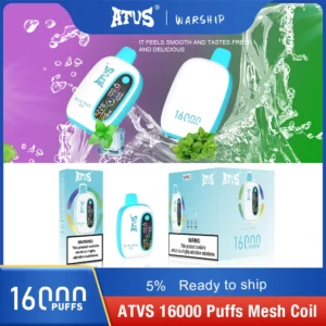 Atvs 16000 Puffs 2% 5% Low Nicotine Rechargeable Disposable Vapes Pen Bulk Buy Wholesale - LOGOVAPE - 25