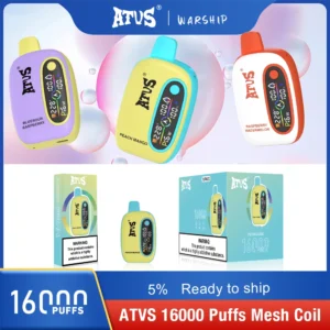 Atvs 16000 Puffs 2% 5% Low Nicotine Rechargeable Disposable Vapes Pen Bulk Buy Wholesale - LOGOVAPE - 20