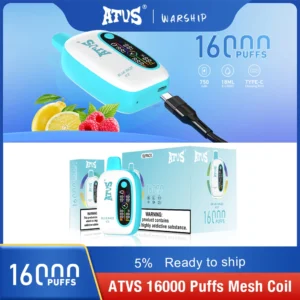 Atvs 16000 Puffs 2% 5% Low Nicotine Rechargeable Disposable Vapes Pen Bulk Buy Wholesale - LOGOVAPE - 30