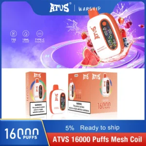 Atvs 16000 Puffs 2% 5% Low Nicotine Rechargeable Disposable Vapes Pen Bulk Buy Wholesale - LOGOVAPE - 28