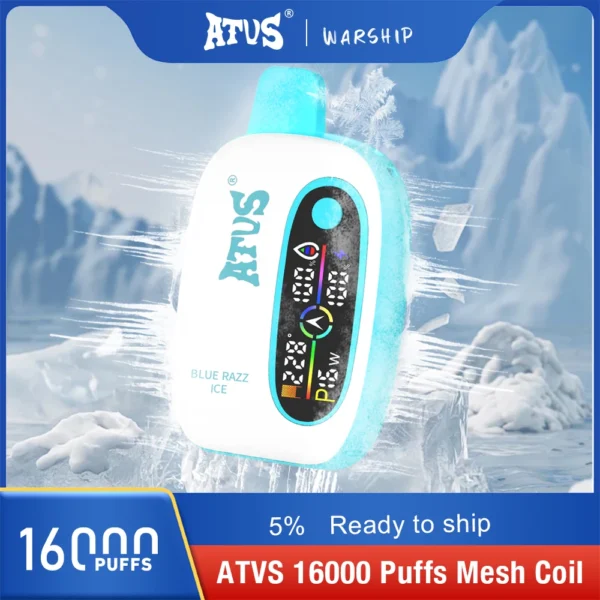 Atvs 16000 Puffs 2% 5% Low Nicotine Rechargeable Disposable Vapes Pen Bulk Buy Wholesale - LOGOVAPE - 12