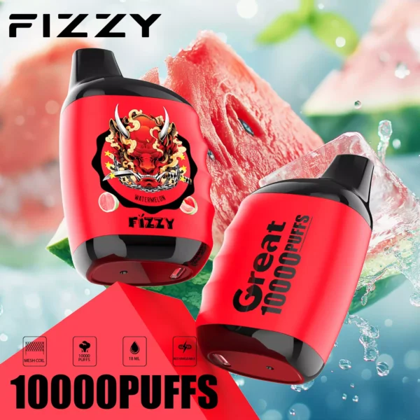 Fizzy Great 10000 Puffs 2% 5% Nicotină Low Nicotină reîncărcabilă VAPES PEN PEN CUMPĂRĂ ÎNTREPRINDERI - Logovape - 2