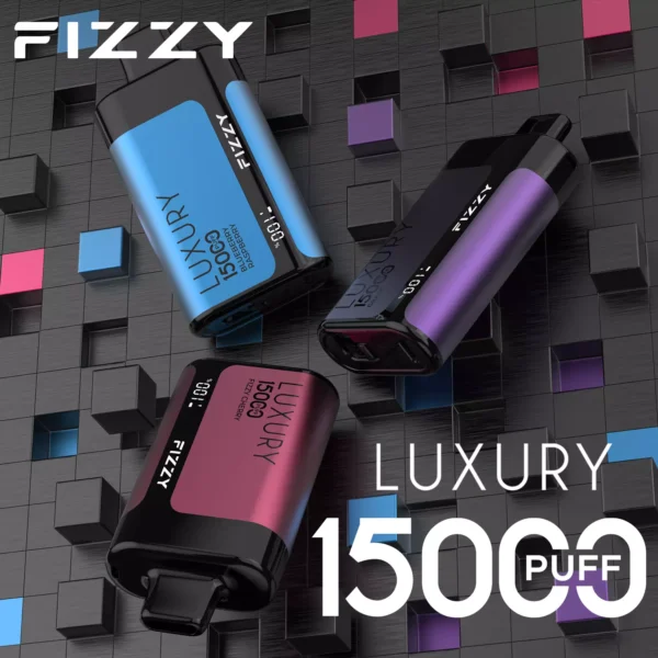 Fizzy Luxury 15000 Puffs 2% 5% Low Nicotine Rechargeable Disposable Vapes Pen Bulk Buy Wholesale - LOGOVAPE - 1