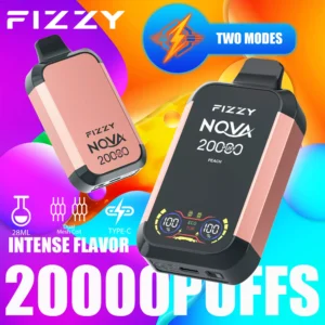 Fizzy Nova 20000 Puffs Dual Mesh 2% 5% Low Nicotine Rechargeable Disposable Vapes Pen Bulk Buy Wholesale - LOGOVAPE - 9