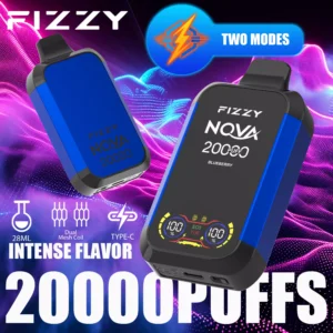 Fizzy Nova 20000 Puffs Dual Mesh 2% 5% Low Nicotine Rechargeable Disposable Vapes Pen Bulk Buy Wholesale - LOGOVAPE - 13