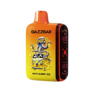 Gazzbar Rocket 20000 Puffs Dual Mesh 2% 5% Светодиодный дисплей Низкий никотиновый перезаряжаемый одноразовый вапин