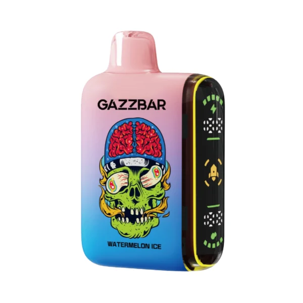 Gazzbar Rocket 20000 Puffs Dual Mesh 2% 5% LED -display Lage nicotine Oplaadbare wegwerp Vapes Pen Bulk Koop Groothandel - Logovape - 2