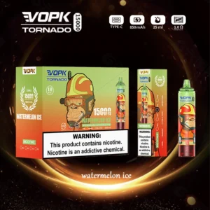 VOPK Tornado 15000 Puffs 0% 2% 3% 5% Low Nicotine Rechargeable Disposable Vapes Pen Bulk Buy Wholesale - LOGOVAPE - 11