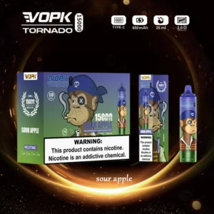 VOPK Tornado 15000 Puffs 0% 2% 3% 5% Low Nicotine Rechargeable Disposable Vapes Pen Bulk Buy Wholesale - LOGOVAPE - 13