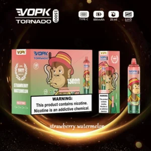 VOPK Tornado 15000 Puffs 0% 2% 3% 5% Low Nicotine Rechargeable Disposable Vapes Pen Bulk Buy Wholesale - LOGOVAPE - 15