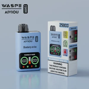 WASPE 25000 PUFFS Dual Mesh Box 0% 2% 5% Low Nicotine LED Display Rechargeable Disposable Vapes Pen Bulk Buy Wholesale - LOGOVAPE - 17