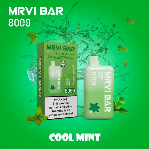 MRVI Bar Mr8000 Puffs 2% 3% 5% Low Nicotine Rechargeable Disposable Vapes Pen Bulk Buy Wholesale - LOGOVAPE - 2