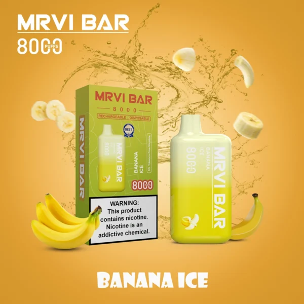 MRVI Bar Mr8000 Puffs 2% 3% 5% Low Nicotine Rechargeable Disposable Vapes Pen Bulk Buy Wholesale - LOGOVAPE - 10