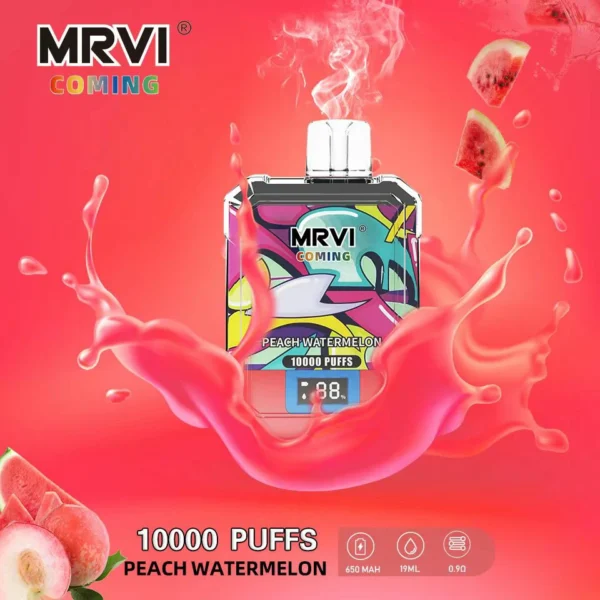 MRVI Coming 10000 Puffs Digital Screen 2% 3% 5% Low Nicotine Rechargeable Disposable Vapes Pen Bulk Buy Wholesale - LOGOVAPE - 2