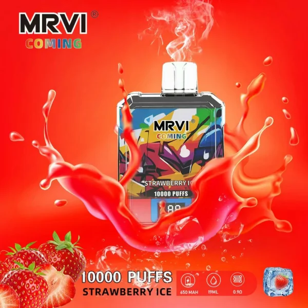 MRVI Coming 10000 Puffs Digital Screen 2% 3% 5% Low Nicotine Rechargeable Disposable Vapes Pen Bulk Buy Wholesale - LOGOVAPE - 8