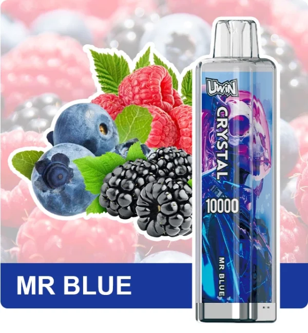 Uwin Crystal 10000 Puffs 0% 2% 3% 5% Low Nicotine Rechargeable Disposable Vapes Pen Bulk Buy Wholesale - LOGOVAPE - 3