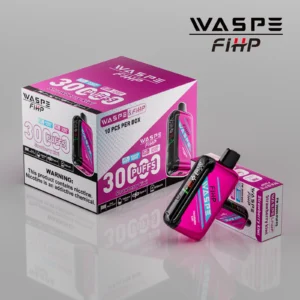 WASPE FIHP 30000 Puffs Dual Mesh 0% 2% 5% LED Display Low Nicotine Rechargeable Disposable Vapes Pen Bulk Buy Wholesale - LOGOVAPE - 25