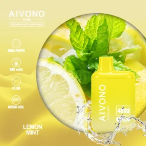 AIVONO AIM BOXX 4000 Puffs 0% 2% 5% Low Nicotine Rechargeable Disposable Vapes Pen Bulk Buy Wholesale - LOGOVAPE - 23