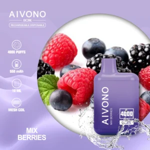 AIVONO AIM BOXX 4000 Puffs 0% 2% 5% Low Nicotine Rechargeable Disposable Vapes Pen Bulk Buy Wholesale - LOGOVAPE - 26