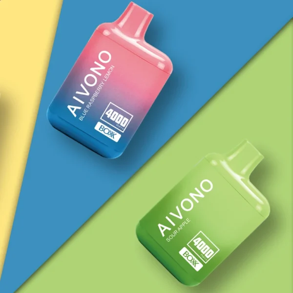 AIVONO AIM BOXX 4000 Puffs 0% 2% 5% Low Nicotine Rechargeable Disposable Vapes Pen Bulk Buy Wholesale - LOGOVAPE - 1