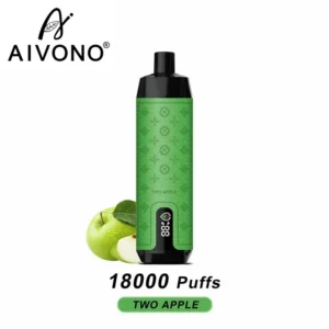 AIVONO Deluxe Bar 18000 Puffs Hookah Digital Screen 0% 2% 3% 5% Låg Nikotin Uppladdningsbar engångsång Pen Bulk Köp Partihandel - Logovape - 16