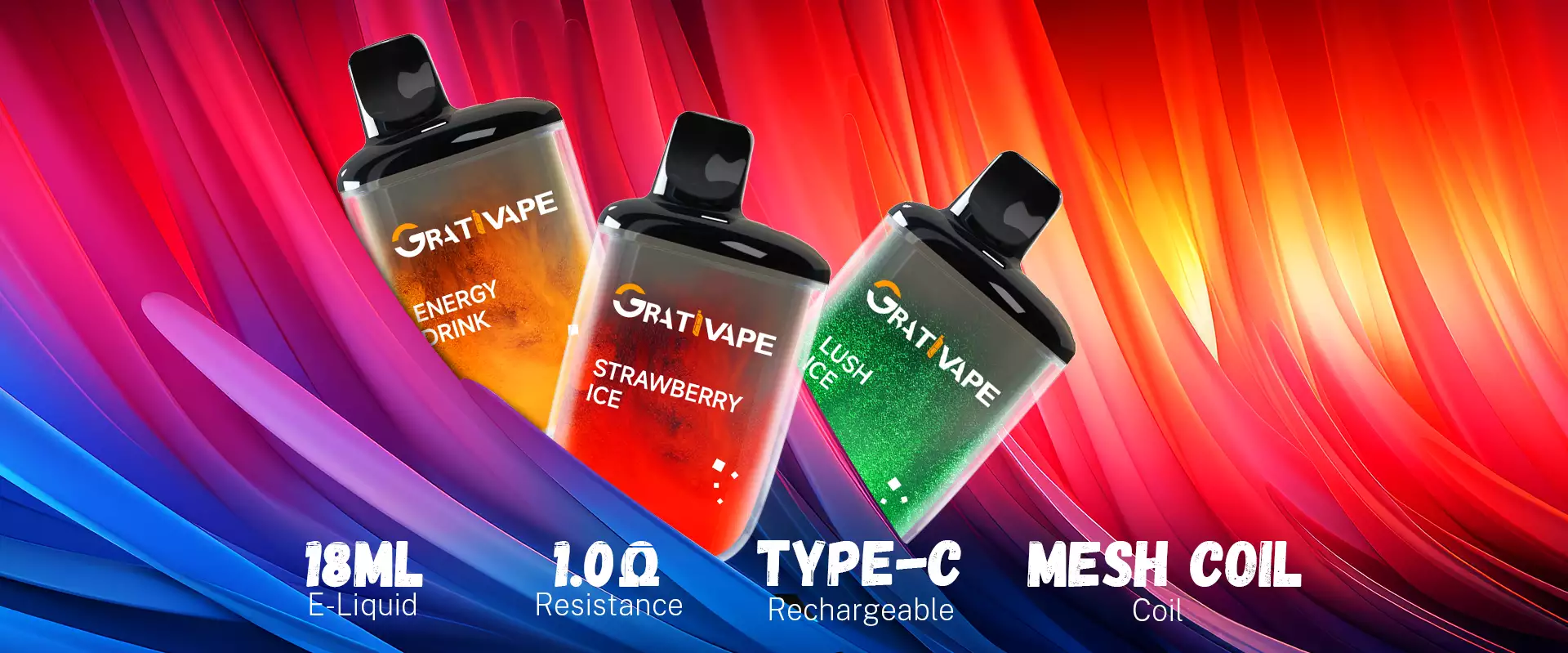 Grativape iMagic 10000 Puffs 0% 2% 3% 5% Low Nicotine Rechargeable Disposable Vapes Pen Bulk Buy Wholesale