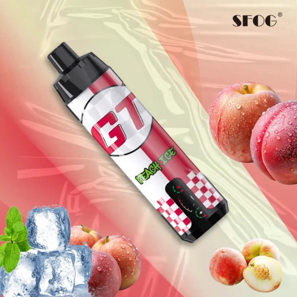 SFOG GT BAR 15000 Puffs SHISHA Smart Display 0.5% Low Nicotine Rechargeable Disposable Vapes Pen Bulk Buy Wholesale - LOGOVAPE - 4