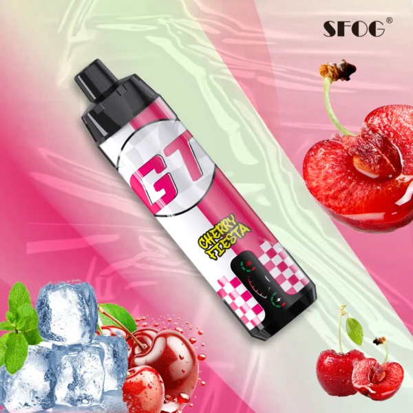 SFOG GT BAR 15000 Puffs SHISHA Smart Display 0.5% Low Nicotine Rechargeable Disposable Vapes Pen Bulk Buy Wholesale - LOGOVAPE - 8