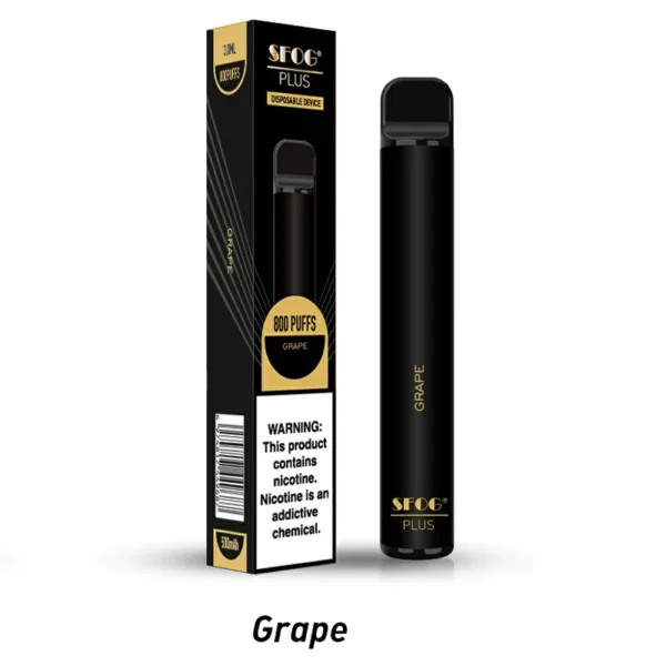 SFOG PLUS 800 Puffs 2% 3% 5% Low Nicotine Rechargeable Disposable Vapes Pen Bulk Buy Wholesale - LOGOVAPE - 7