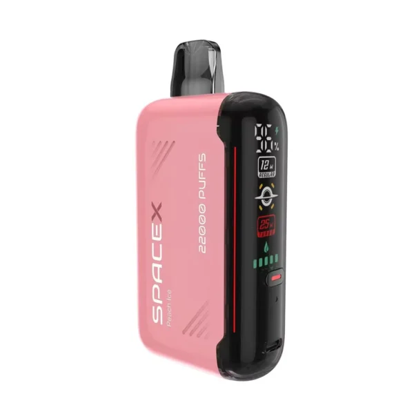 VAPME Spacex 22000 Puffs Digital Screen 0% 2% 3% 5% Low Nicotine Rechargeable Disposable Vapes Pen Bulk Buy Wholesale - LOGOVAPE - 2