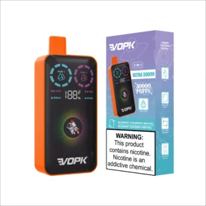 VOPK ULTRA 30000 Puffs Double Flavour Dual Mesh Digital Screen 2% Low Nicotine Rechargeable Disposable Vapes Pen Bulk Buy Wholesale - LOGOVAPE - 14