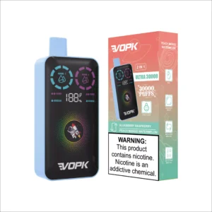 VOPK ULTRA 30000 Puffs Double Flavour Dual Mesh Digital Screen 2% Low Nicotine Rechargeable Disposable Vapes Pen Bulk Buy Wholesale - LOGOVAPE - 16